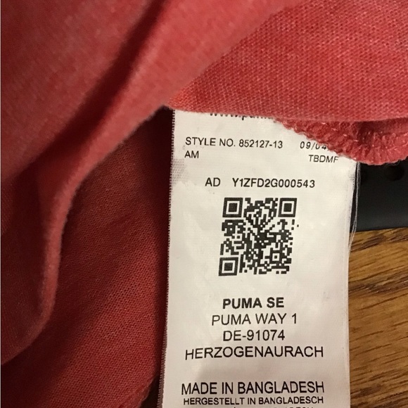 PUMA SHIRT ORANGE XL - Picture 7 of 8